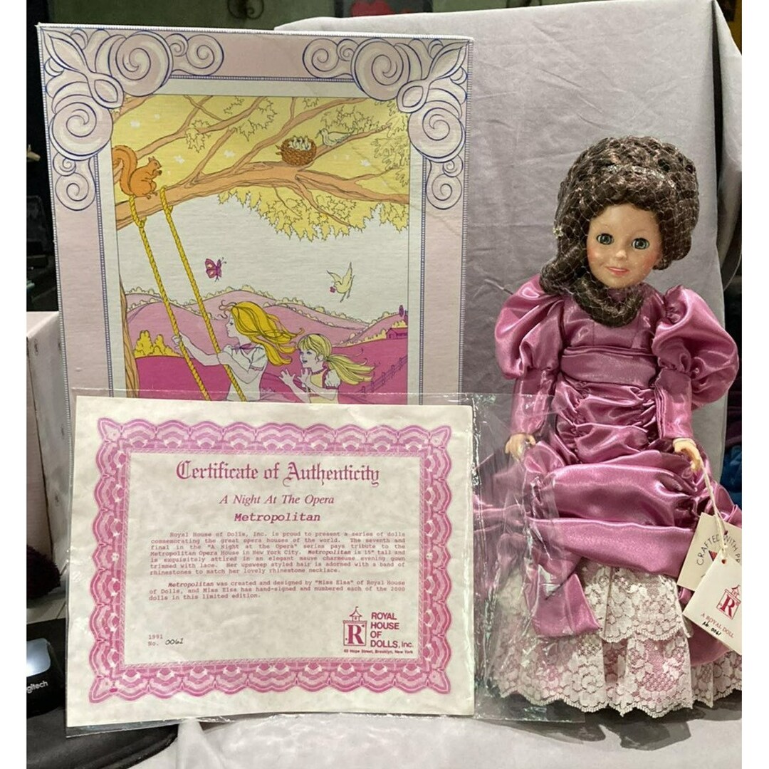 Royal House of Dolls ''A Night at the Opra'' 1991 Metropolitan 0061 Etsy