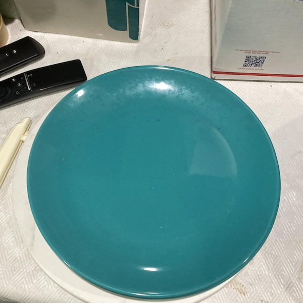 Royal Norfolk Turquoise Teal 10 1/2” Dinner Plate