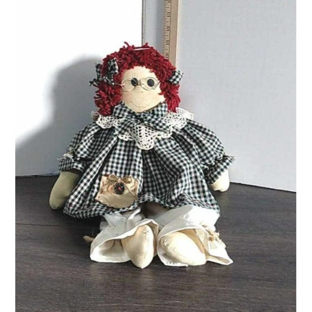 Vintage Cloth Doll Shelf Sitter Etsy
