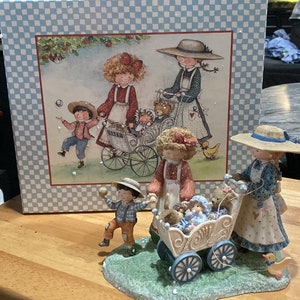 special friends figurine SPRING WALK 2ND edition 1998 w/box Sherri Buck Baldwin