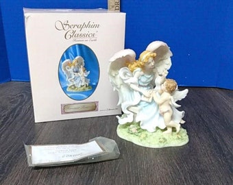 SERAPHIM CLASSICS forever friends #81868 roman angel figurine