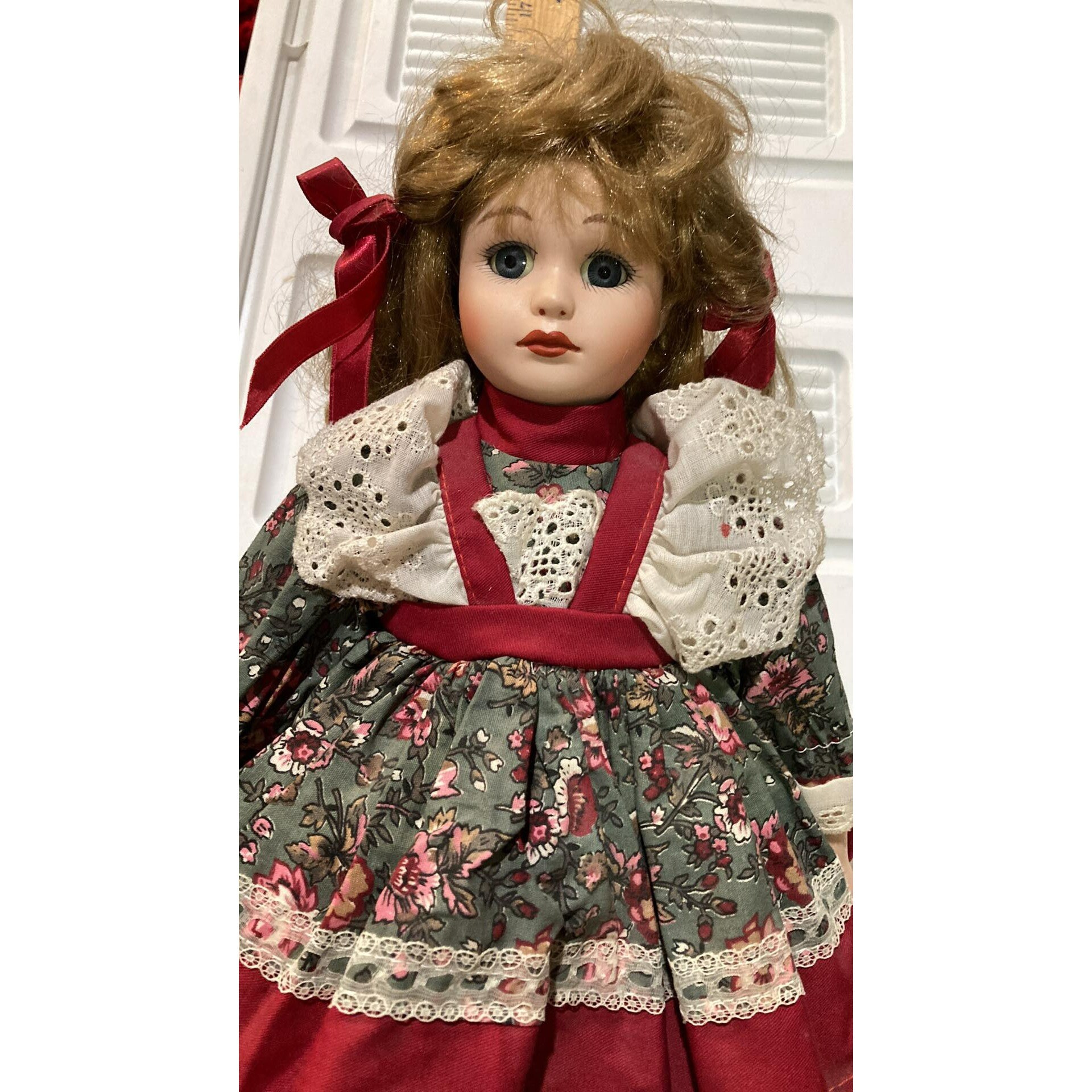 17 Anco Porcelain Doll 1991 Etsy