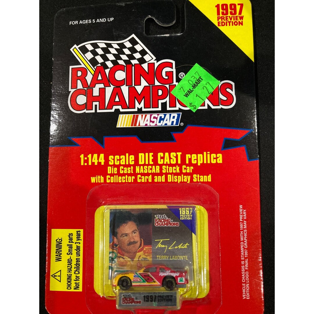 Racing Champions Diecast 1997 NASCAR 1144 With Collector Card 5 Terry