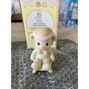 Precious Moments 1989 Have Beary Merry Christmas