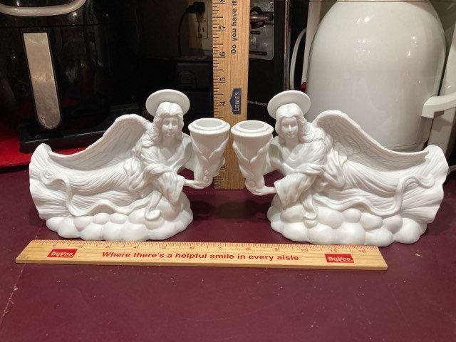 西ドイツ製　レア・ビンテージのkoestel社の蝋燭を持つ天使！可愛い！ 西ドイツ製 レア・ビンテージのkoestel社の蝋燭を持つ天使！可愛い！