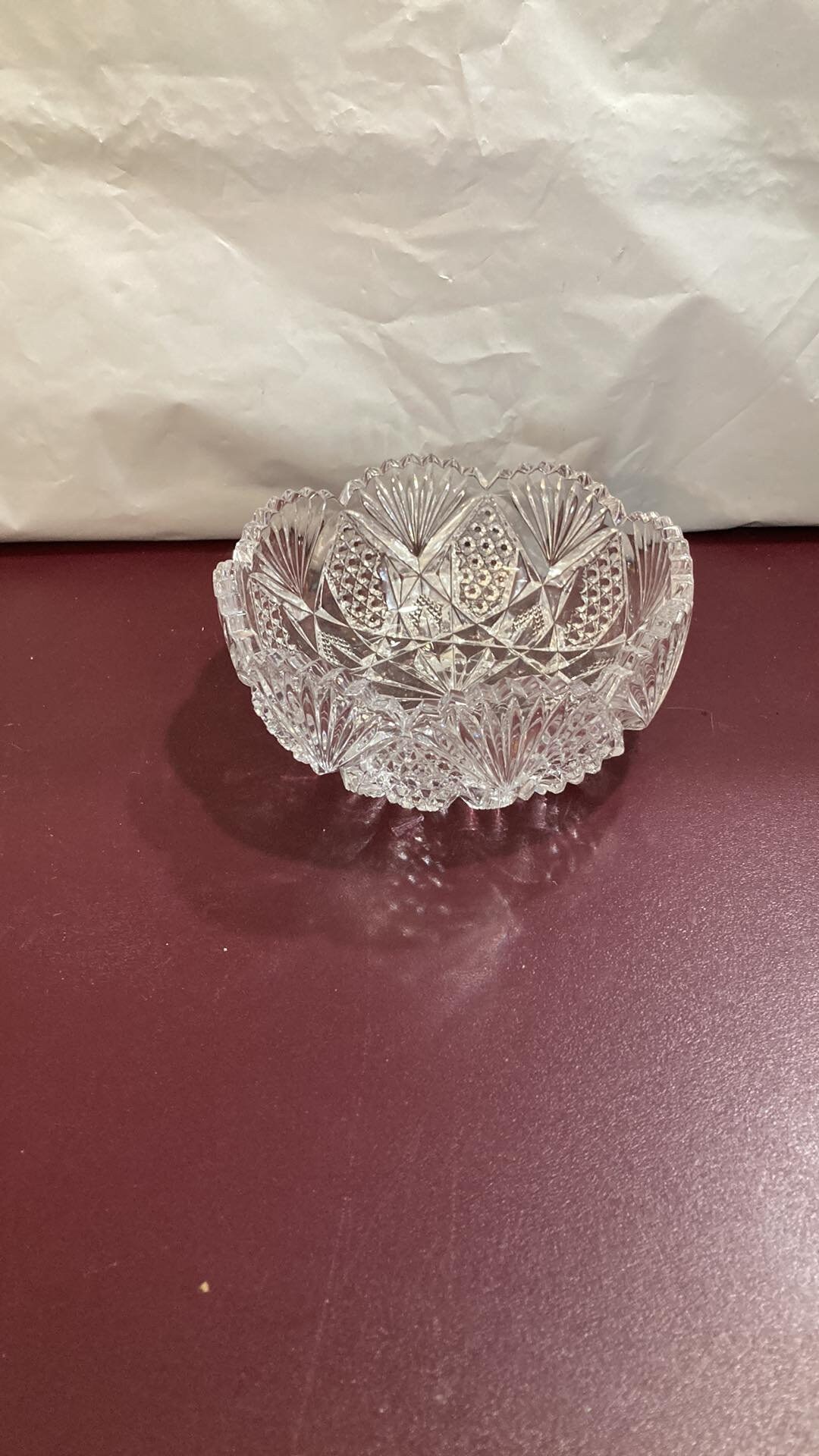5 Crystal Dessert Bowl Etsy
