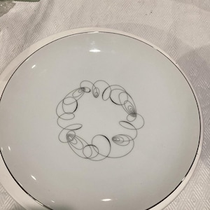 Mid Century Atomic Tempo by Meito Japan, dinner plate