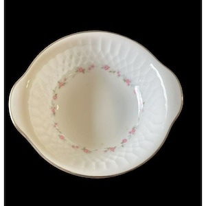 vintage noritake china Japan 6352 cheri Lugged Cereal Bowl