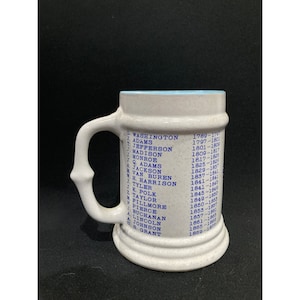 Vintage Presidents of the USA Mug R. M. Nixon Vintage Stein Political Souvenir
