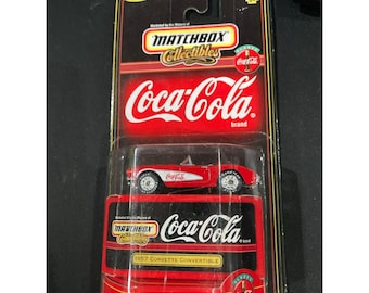 Matchbox Collectibles Coca-Cola 1957 Corvette Convertible Diecast 1:64 NEW