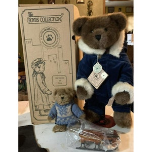 Boyds Bear The Uptown Collection Alex Berriman& Nikita Bear #900202 Limited Ed.