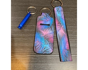 Sleutelhangerset met lippenstifthouder en polsbandje