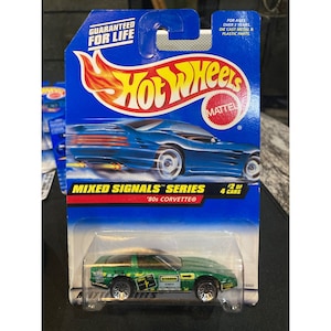 Hot Wheels ‘80s Corvette Mixed Signals Series 2 of 4 Cars Collector 734
