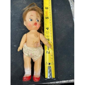 5'' vintage plastic doll