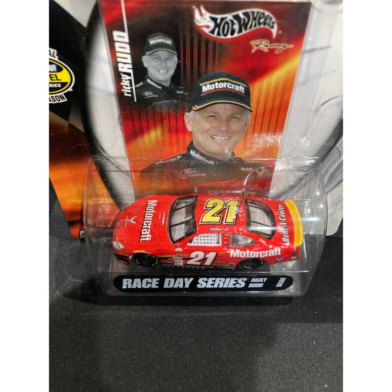 Ricky Rudd 21 Hot Wheels Racing Nascar Race Day Series Ricky Rudd #21 B6580 Inaugural ...