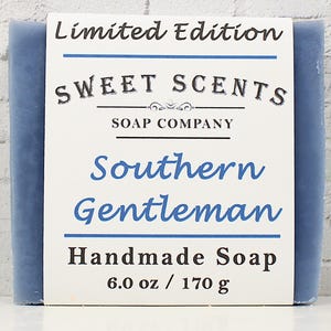 Handmade Soap - Southern Gentleman - Sweet Scents Limited Edition