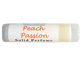 Peach Passion Solid Perfume / Scent Stick / Fragrance Stick / Solid Fragrance / Perfume Stick