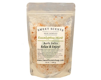 Eucalyptus Mint Bath Salts - Body Soak
