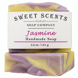 Handmade Soap - Jasmine  Homemade Bar Soap
