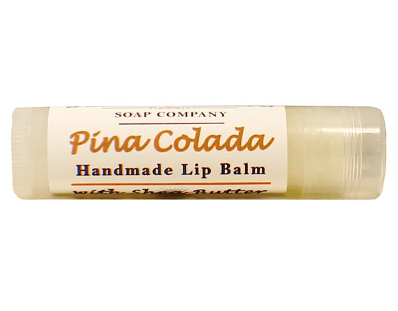 Pina Colada Handmade Lip Balm With Shea Butter