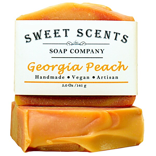 Peach Soap Etsy