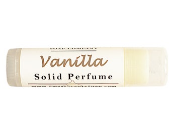 Vanilla Solid Perfume Stick: Travel-Friendly Fragrance