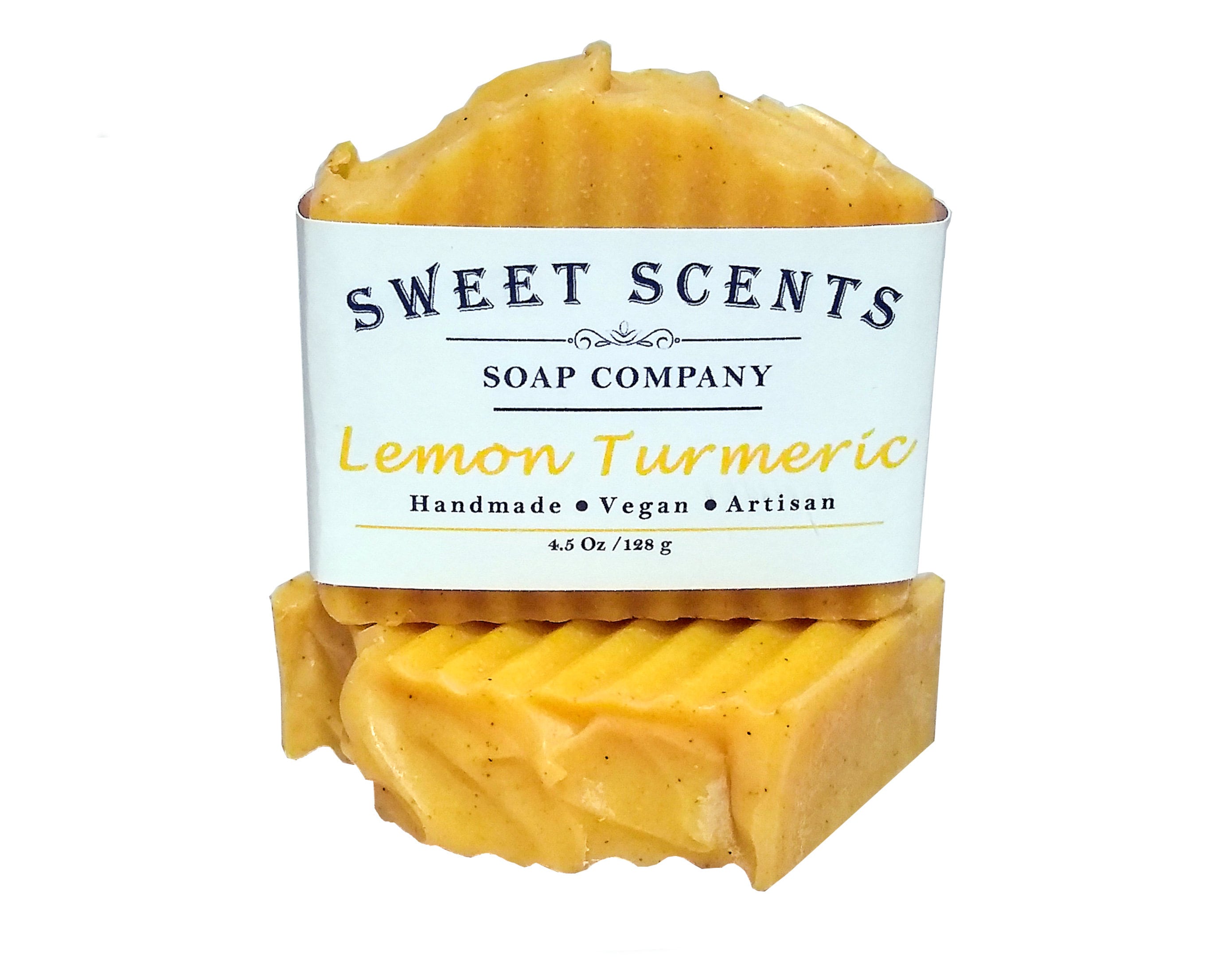 Lemon Turmeric Handmade Soap Handmade Soap Essential Oil Etsy