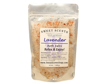 Lavender Bath Salts - Body Soak