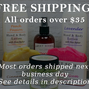 Pu&ograve; includere: Assortimento di prodotti per il bagno e il corpo, tra cui lozione, sapone e scrub allo zucchero. Spedizione gratuita per ordini superiori a $ 35. La maggior parte degli ordini viene spedita il giorno lavorativo successivo.
