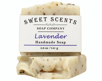 Lavender Soap - Lavender Handmade Bar Soap