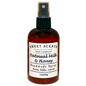 Oatmeal Milk & Honey  Body Spray - Handmade Spray / Body Spray / Room Spray / Body Mist / Fragrance Spray