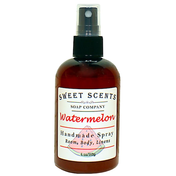 Watermelon Body Spray - Handmade Spray / Body Spray / Room Spray / Body Mist / Fragrance Spray