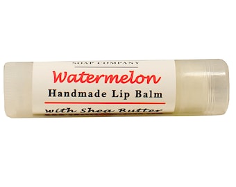 Watermelon Handmade Lip Balm With Shea Butter