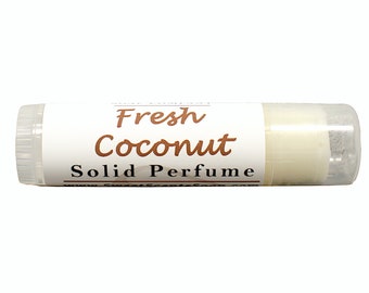 Fresh Coconut Solid Perfume / Scent Stick / Fragrance Stick / Solid Fragrance / Perfume Stick