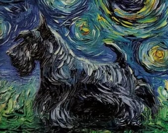 Scottie Dog Tote Bag
