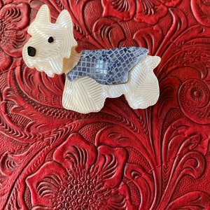 Westie Dog Brooch
