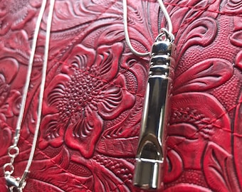 Whistle Pendant Necklace