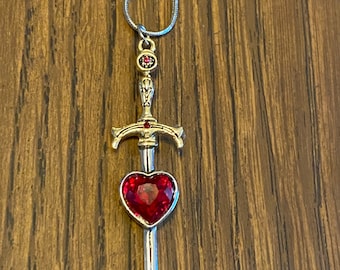 日本未発売 RAREROMANCE / SWORD HEART NECKLACE Sword Heart Necklace | RARE-ROMANCE™