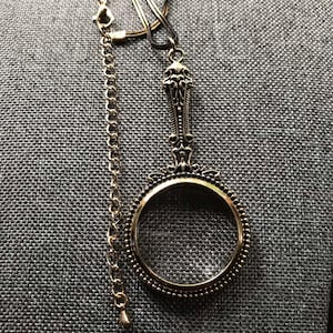 Magnifying Glass Pendant