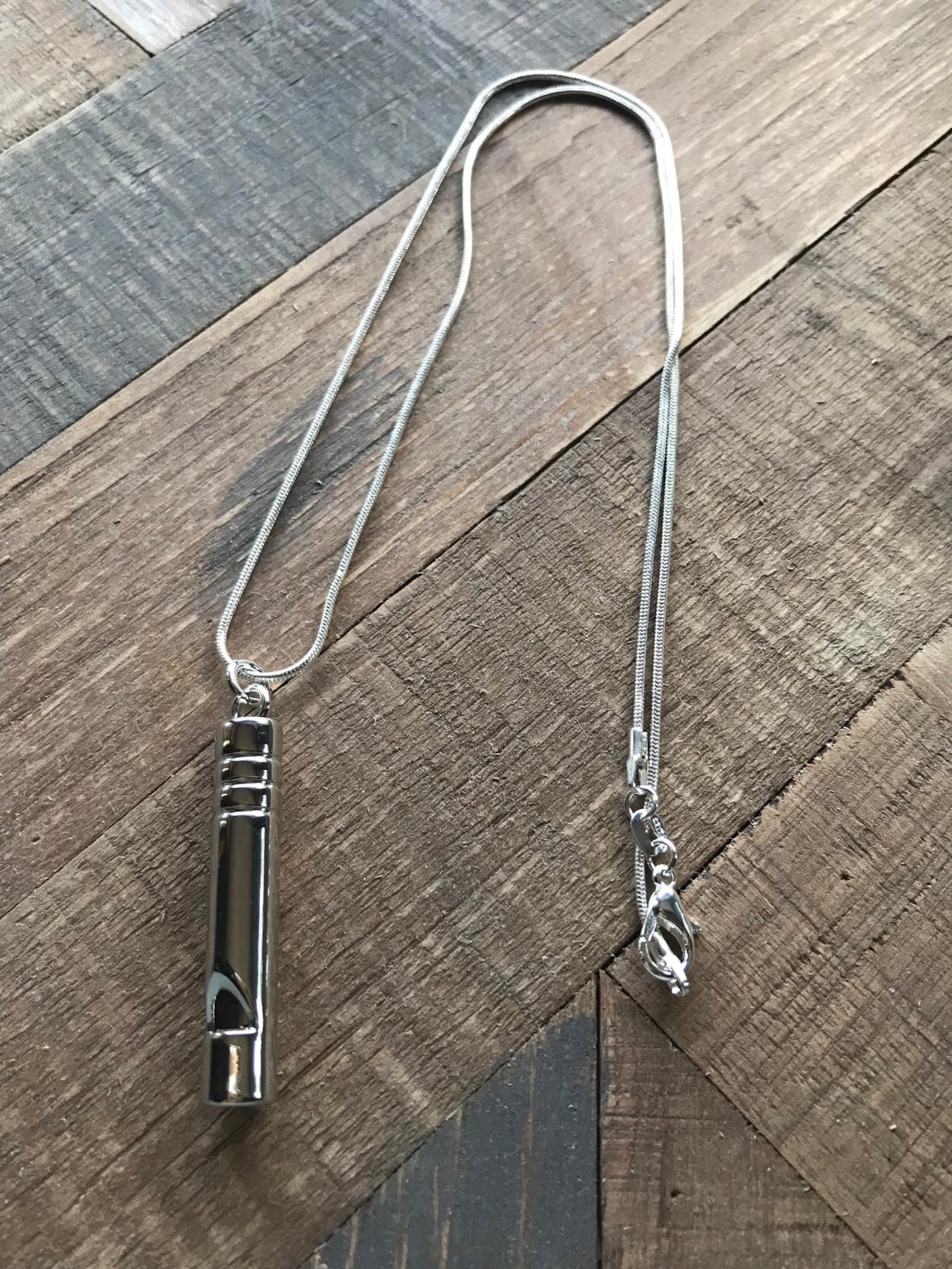 Whistle Pendant Necklace Etsy