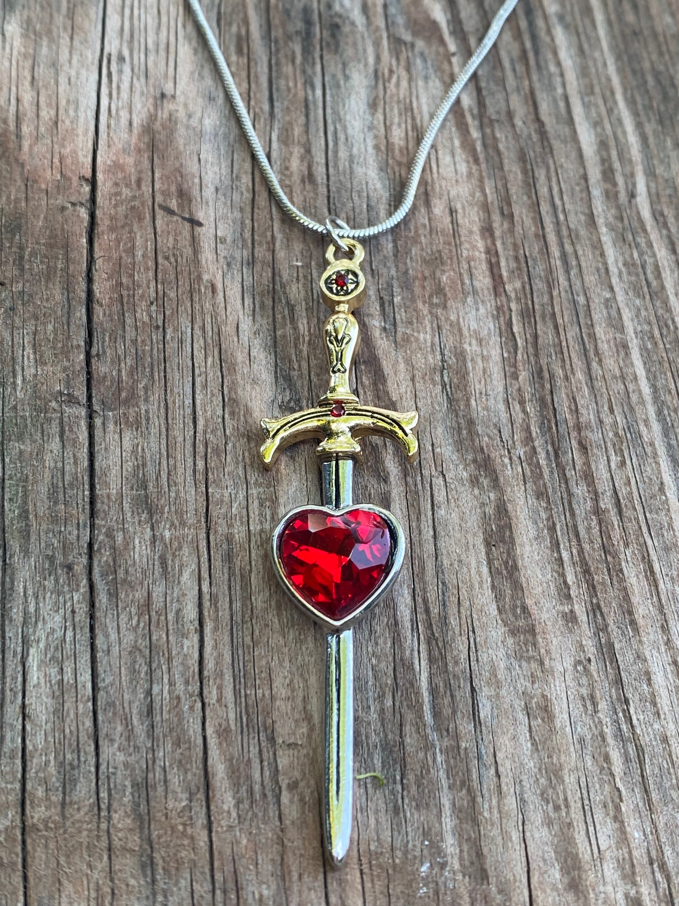 日本未発売 RAREROMANCE / SWORD HEART NECKLACE Sword Heart Necklace | RARE-ROMANCE™