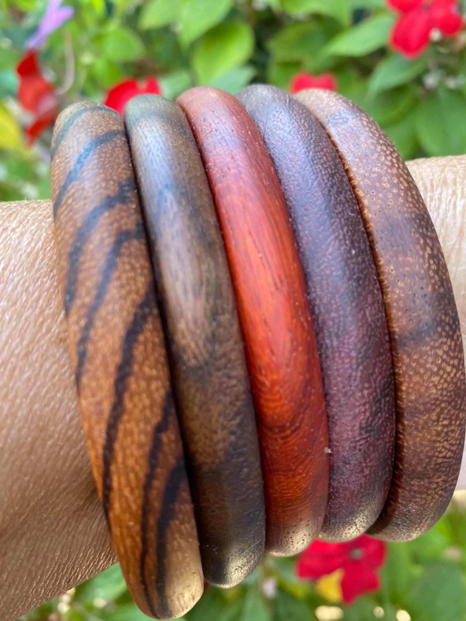 Handmade Wooden Bangle Bracelet - Etsy