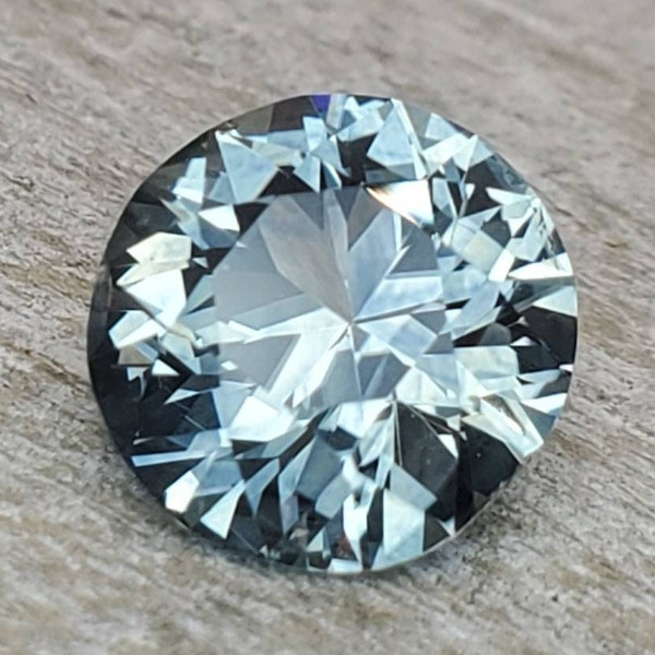 1.63 ct Montana sapphire.  Blue Missouri River sapphire. This beautiful gemstone is far more rare than a diamond. Amazing color.