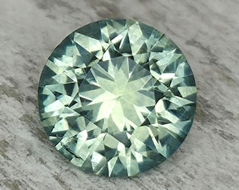 0.53 carat Montana sapphire. Incredible alpine green gemstone mined in the heart of Montana. Perfect for high end jewelry. Gorgeous stone.