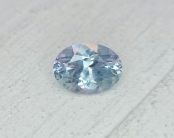 0.89 Carat Montana Sapphire, Oval Cut Missouri River Gemstone