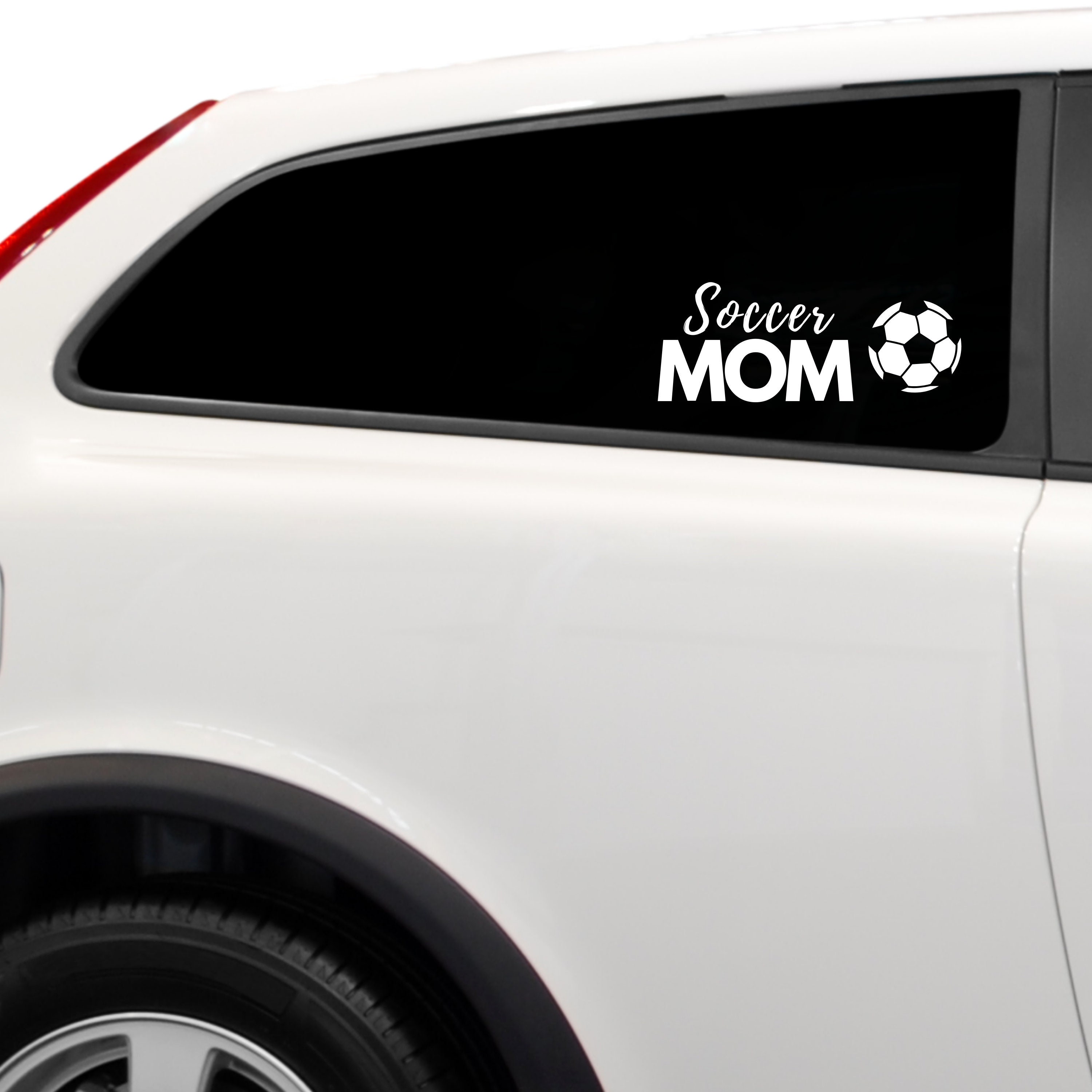 Soccer Mom bumper sticker car decal vinyl stickers soccer Etsy