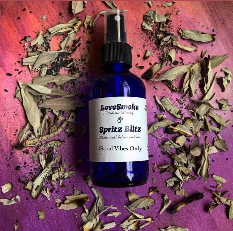 Sage 100 Pure Essential Oil Aromatherapy Spray Etsy