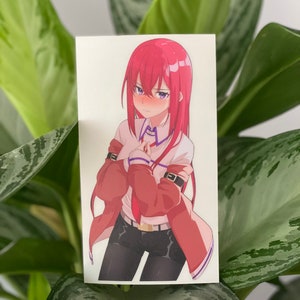 Stein S Gate Pixel Art Stickers Kurisu And Rintarou Etsy