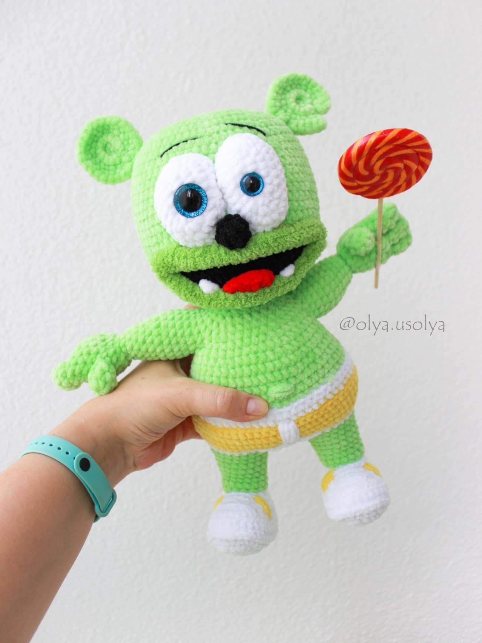 Crochet pattern Gummy Bear PDF ENGLISH Plush stuffed Etsy