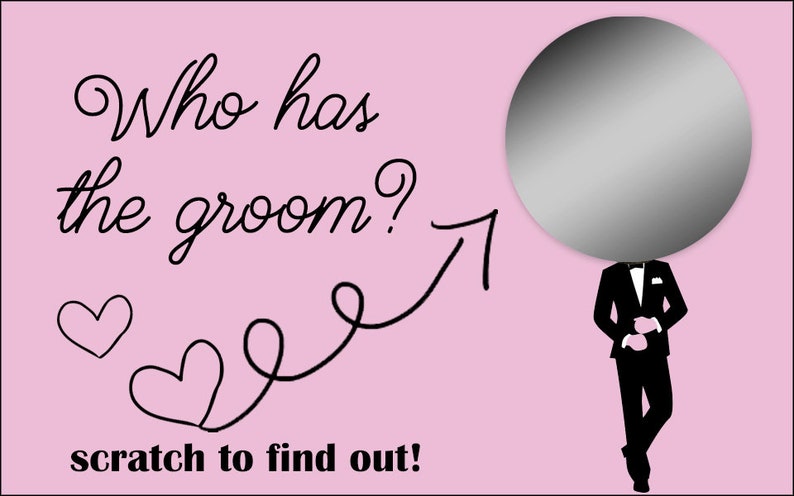 Who Has the Groom? Digital Instant Download Best Selling Hilarious ...